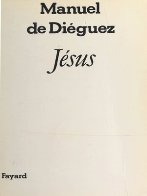 cover image of Jésus